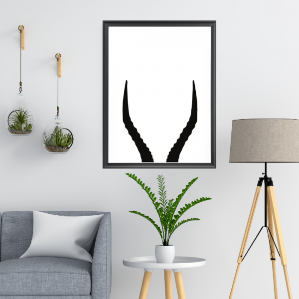 Nordic Antlers Art Print-2