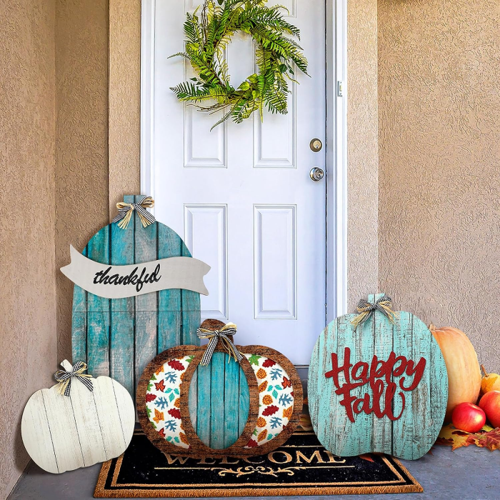 Outdoor-wood-pumpkins-seasonal-fall-decor-ideas