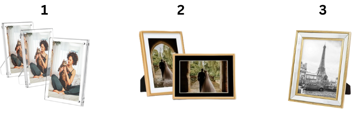 Photo-frames-to-decor-side-table