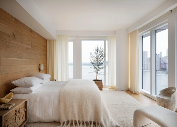 A-serene-modern-bedroom-with-large-windows-and-viewMatthew Williams