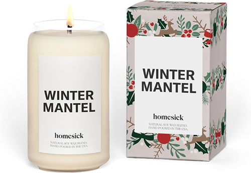 Best-soy-candles-on-Amazon-winter-mantel