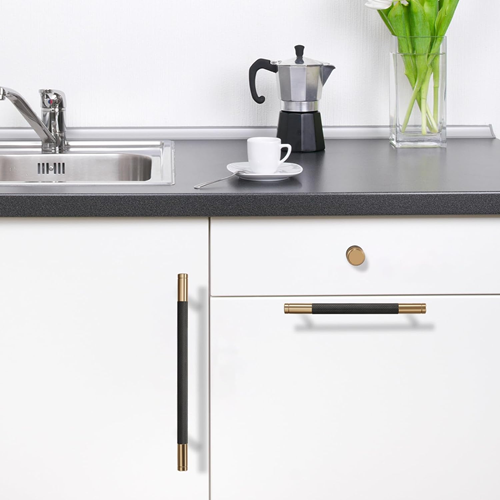 Black-and-Champagne-Bronze-Kitchen-Cabinet-Handles