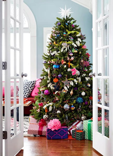 Mix-and-Match-Christmas-tree-theme