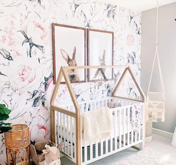 how-to-design-a-nursery-with-floral-wallpaper
